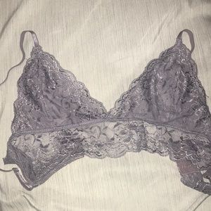 Dusty Purple Lace Bralette
